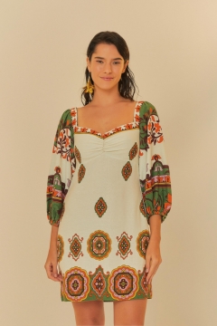 VESTIDO CURTO CAJÁ FARM